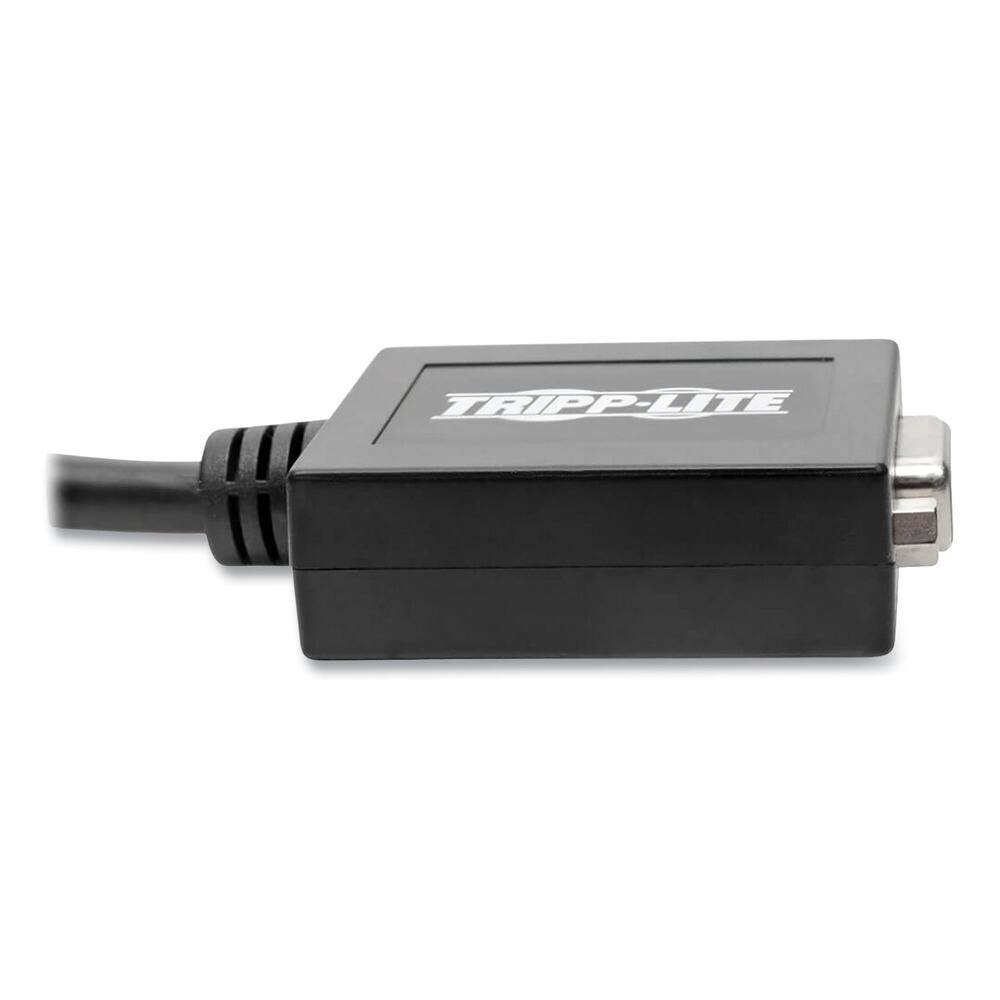 Alt View 1. Tripp Lite - Tripp Lite P131-06N 6 in. HDMI to VGA with Audio Converter Cable - Black - Black.