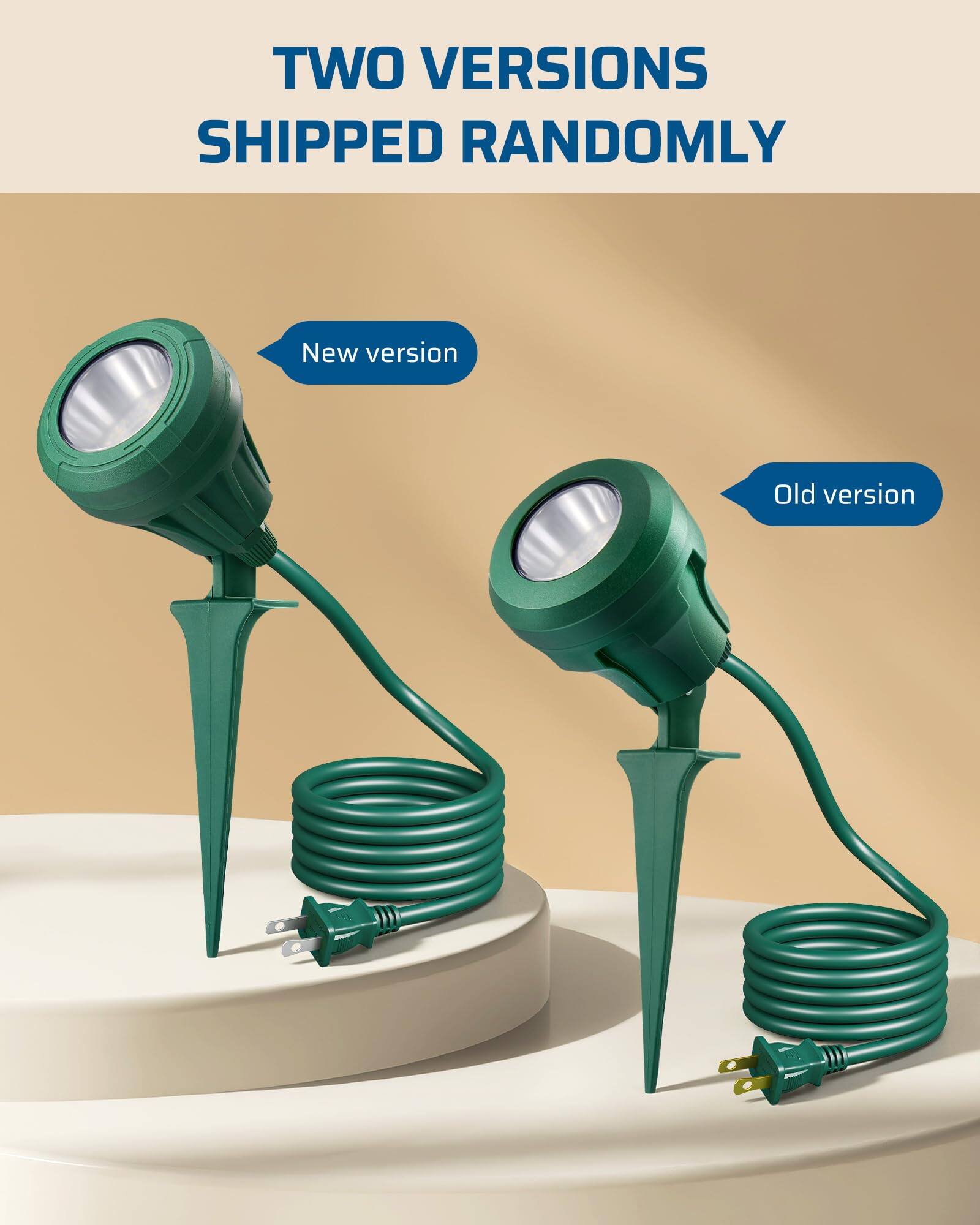 TWO VERSIONS SHIPPED RANDOMLY

New version

Old version