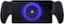The image shows a PlayStation controller with a screen displaying a PlayStation logo. The controller is designed to work with a PlayStation gaming system.