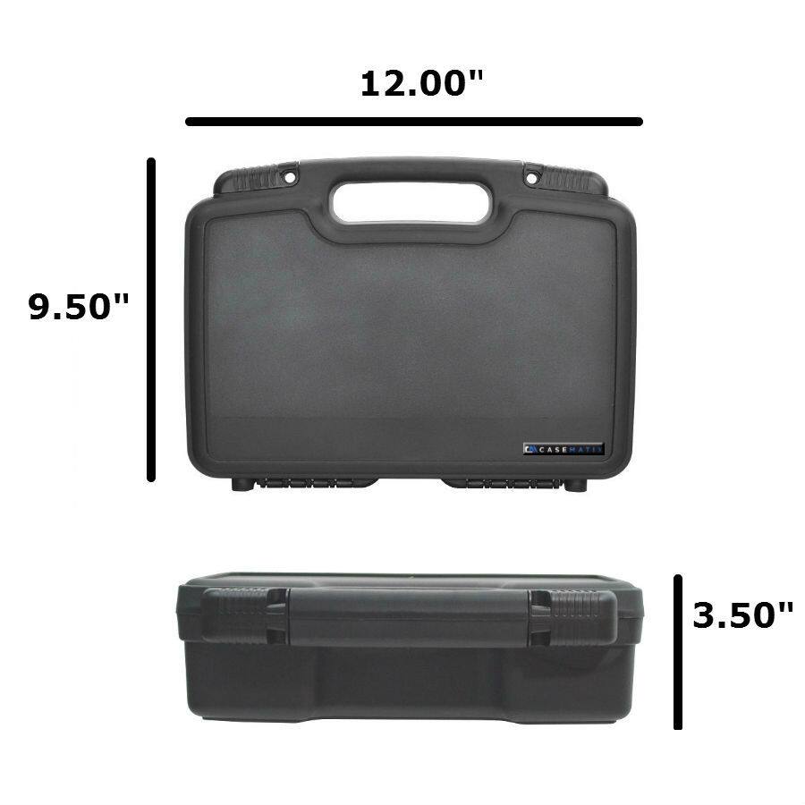 12.00" x 9.50" x 3.50" CASEMATIX