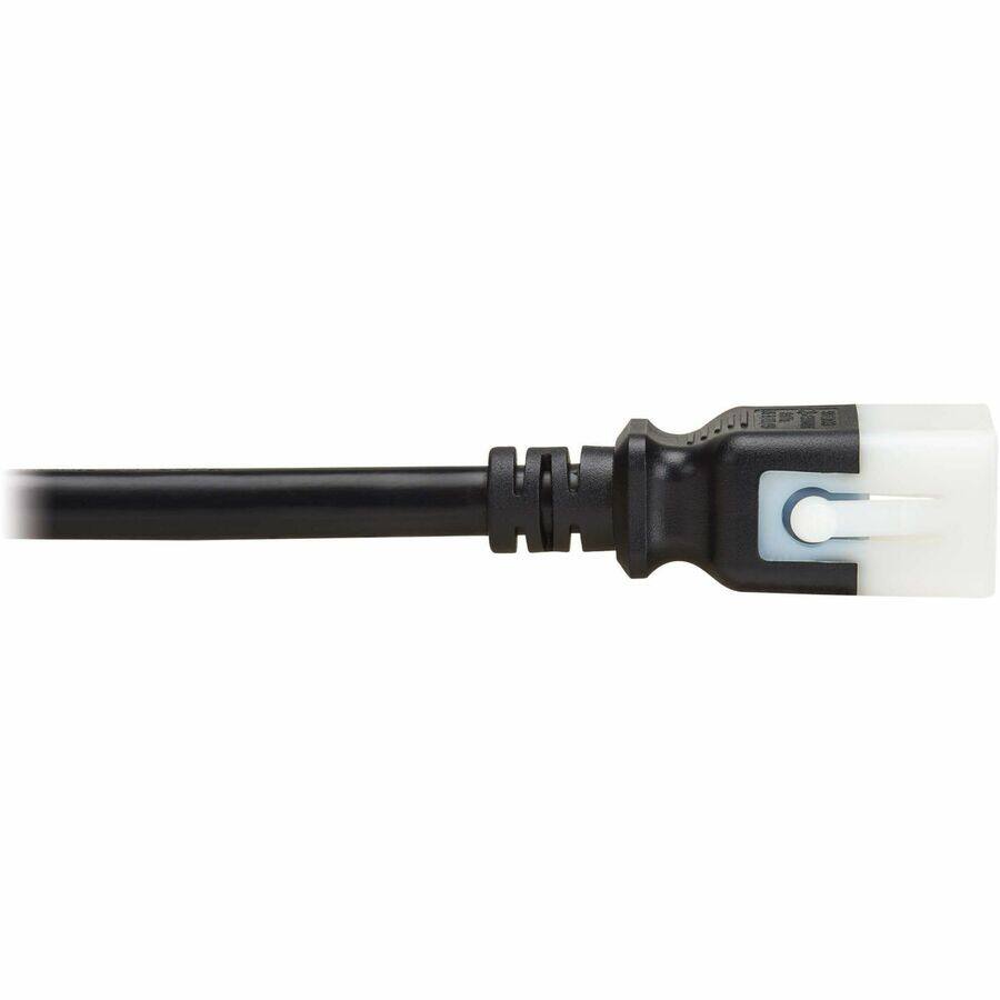 Alt View 3. Tripp Lite - Eaton Tripp Lite Series PDU Power Cord, C19 to P-Lock C20 - Heavy-Duty, 20A, 250V, 12 AWG, 3 ft. (0.9 m), Black - For - Black.