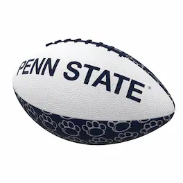 Logo Brands - Penn State Nittany Lions Mini Rubber Football - Multicolor