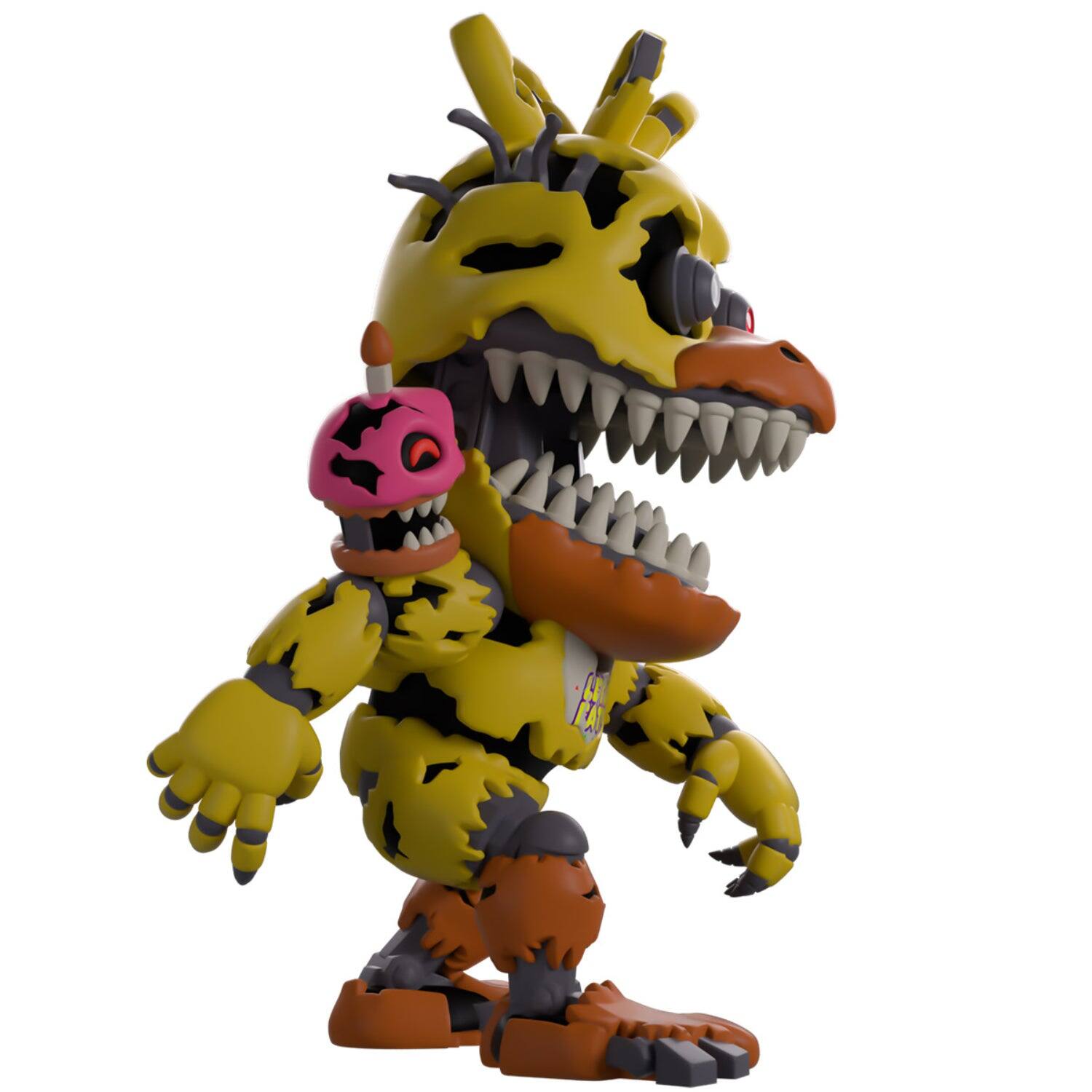 Alt View 2. Youtooz - FNAF: Nightmare Chica Vinyl Figure #72.