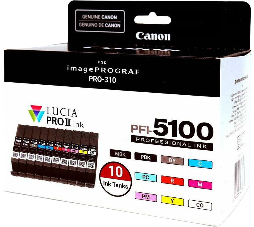 Canon PFI 5100 10 Color Value Pack - Best Buy