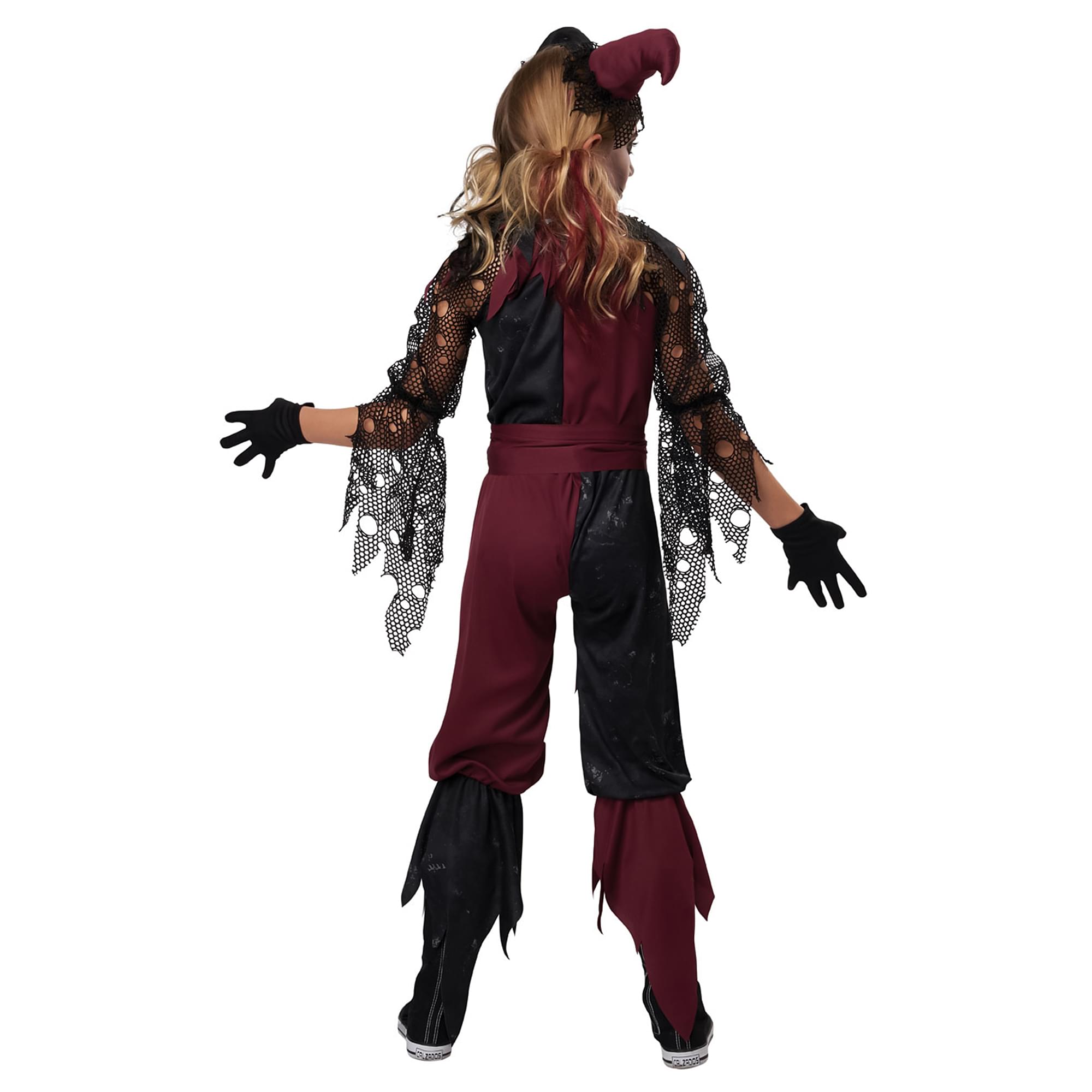 Alt View 10. California Costumes - Child Psycho Jester Costume Medium - Multi-Colored.