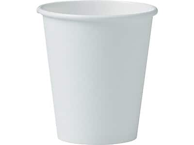 Solo - Hot Cups, 6 Oz., 1000/Carton - White