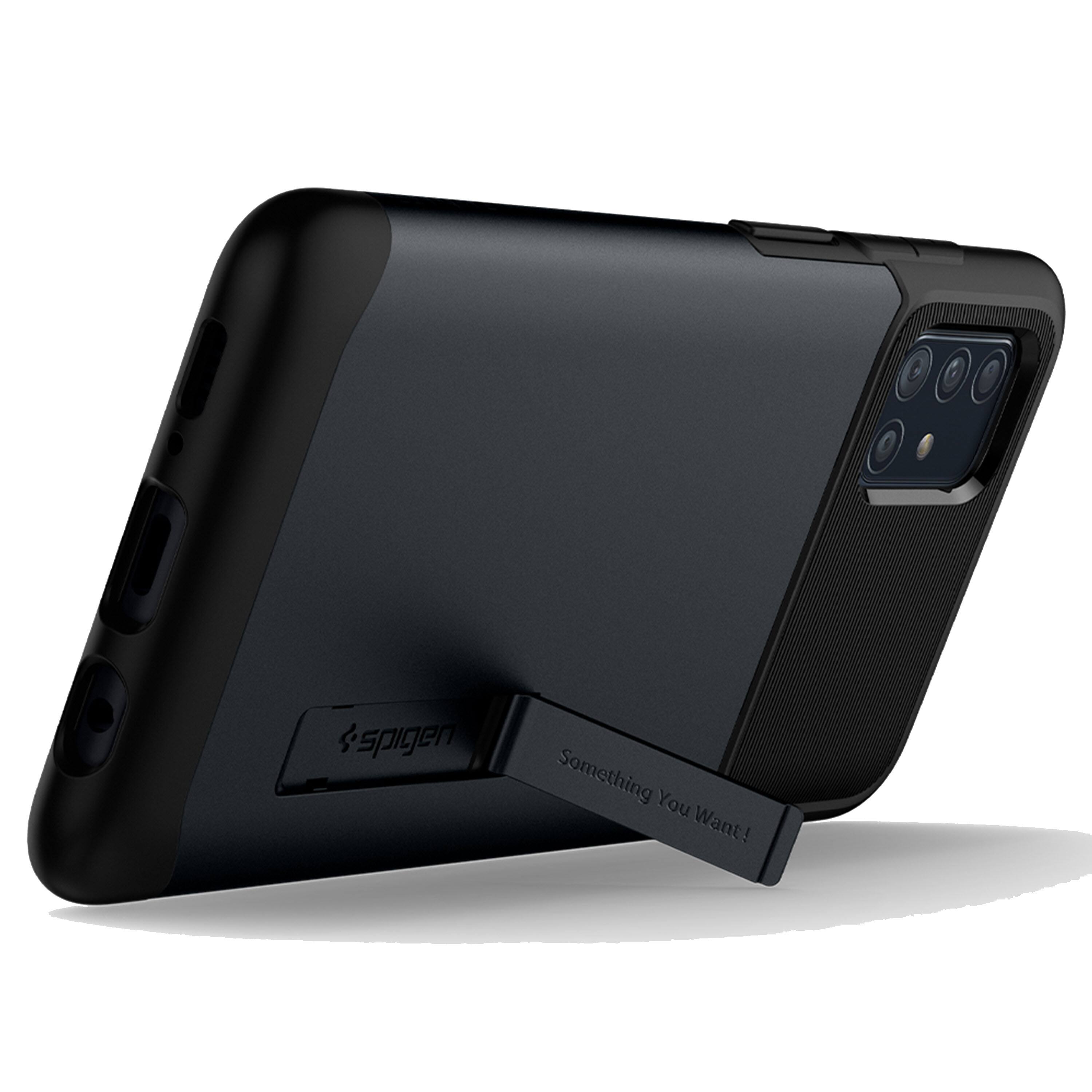 Alt View 3. Spigen - Slim Armor Case for Samsung Galaxy A51.