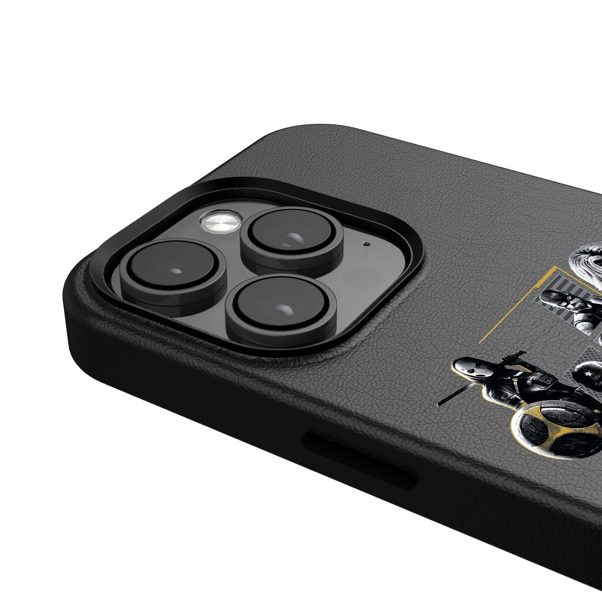 Back. Keyscaper - Marvel Badge MagSafe Compatible Phone Case - Apple iPhone 15 - Thunderbolts 3.