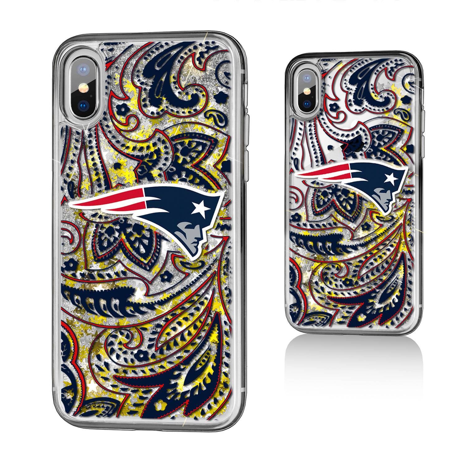 Alt View 2. Keyscaper - iPhone Paisley Design Glitter Case - 14 Pro Max - Multicolor.
