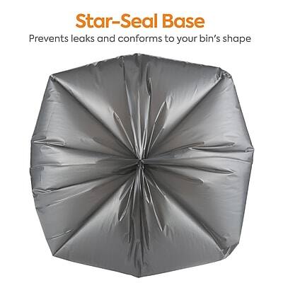 Star-Seal Base  
Prevents leaks and conforms to your bin's shape