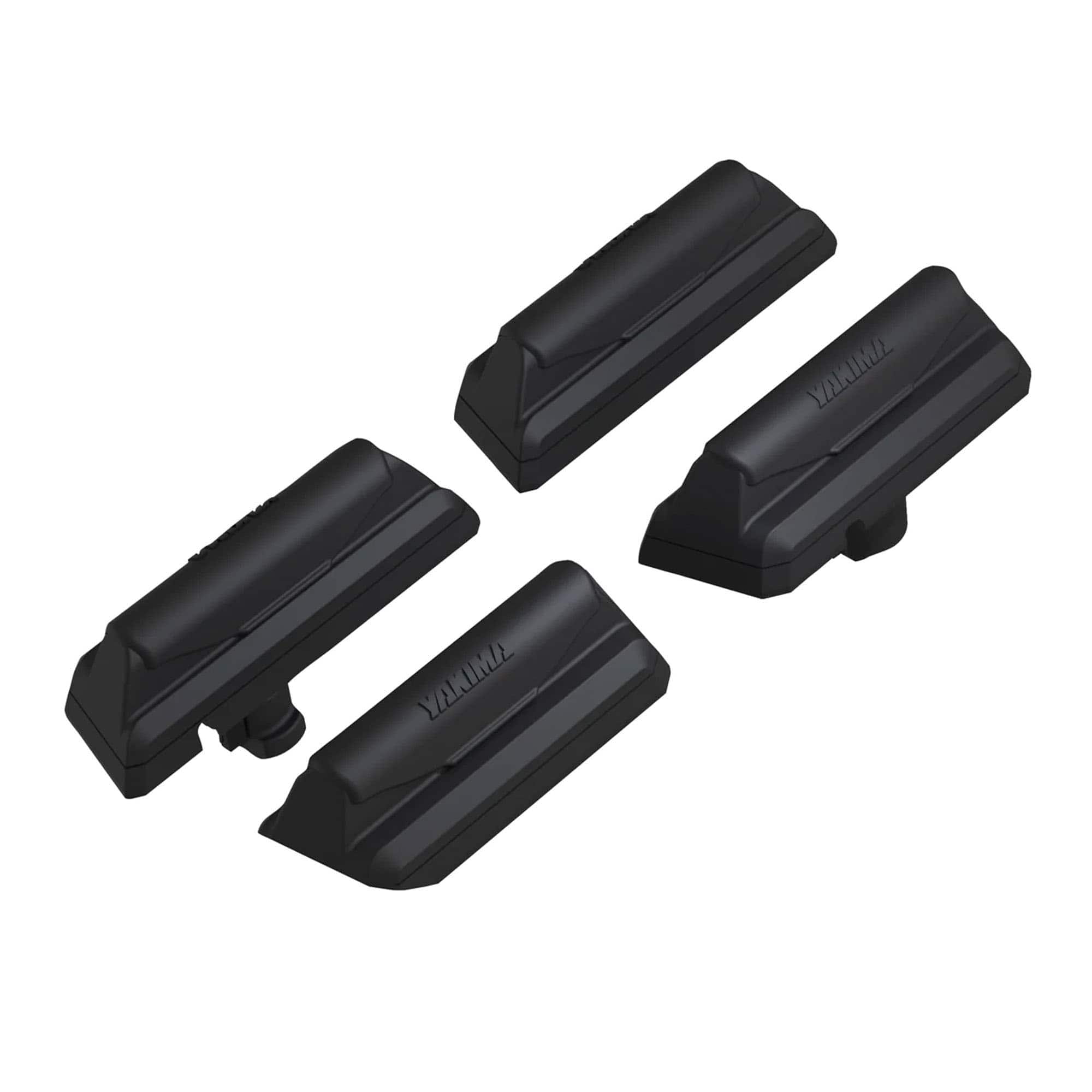 Yakima - Landing Pad 27 Fixed Point Tower Installation for Flush Rail Rooftops - Black