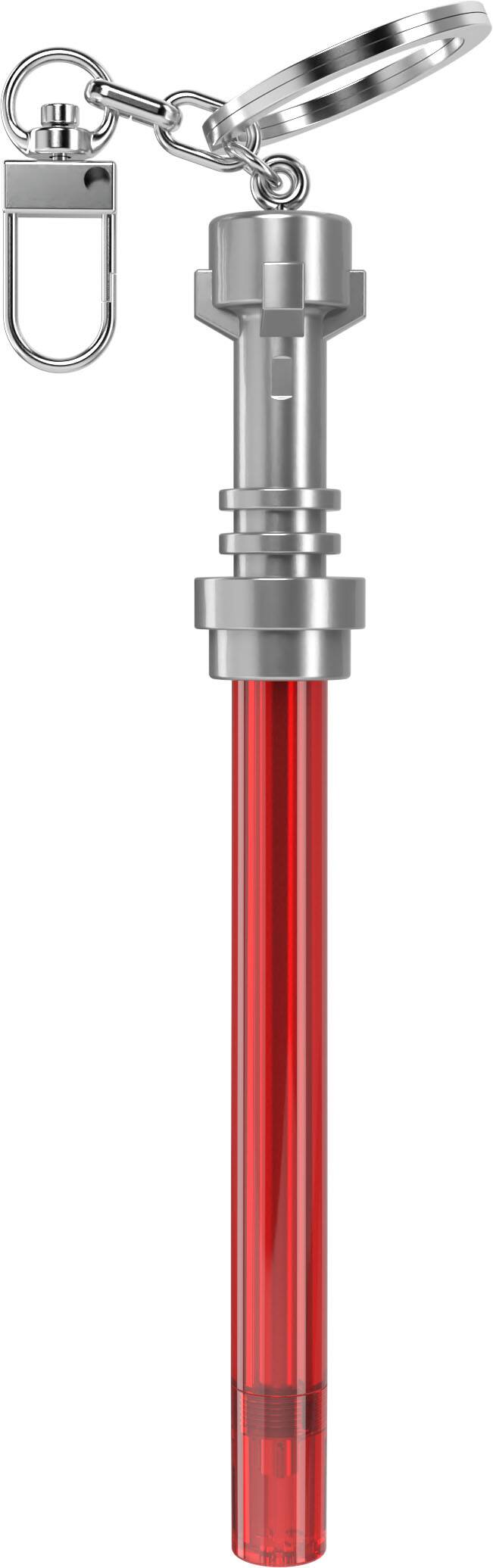Alt View 1. Santoki - LEGO Star Wars Lightsaber Gel Pen With Clip And Key Ring- Red.