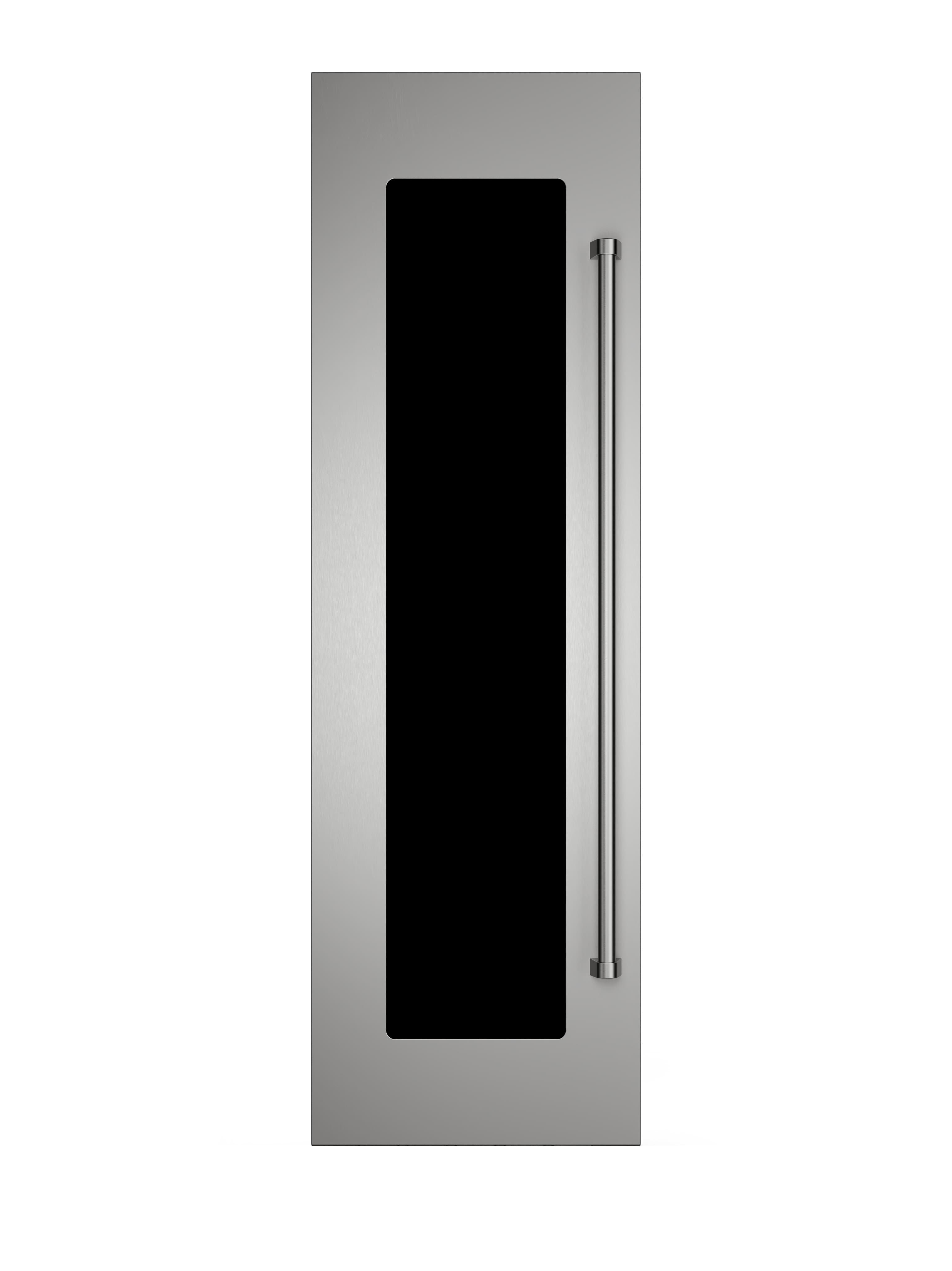 Front. Viking - 24"W. Integrated Wine Cooler Door Panel for Viking Model FDWCIC7240R - Stainless Steel Left Hinge - Stainless Steel.