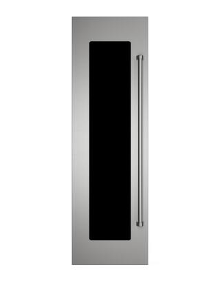 Front. Viking - 24"W. Integrated Wine Cooler Door Panel for Viking Model FDWCIC7240R - Stainless Steel Left Hinge - Stainless Steel.
