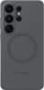 Front. Samsung - Galaxy S26 Ultra Silicone Magnet Case - Black.