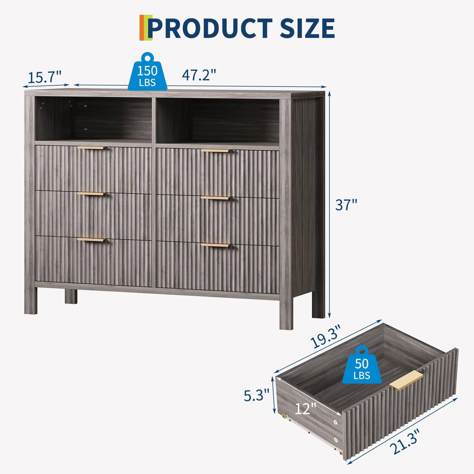 PRODUCT SIZE  
15.7" 150 LBS 47.2" 37" 5.3" 19.3" 50 LBS 12" 21.3"