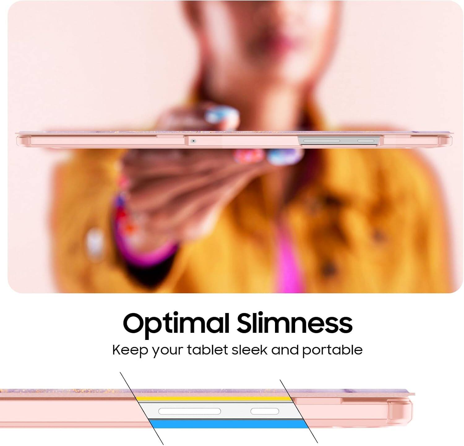 Optimal Slimness  
Keep your tablet sleek and portable