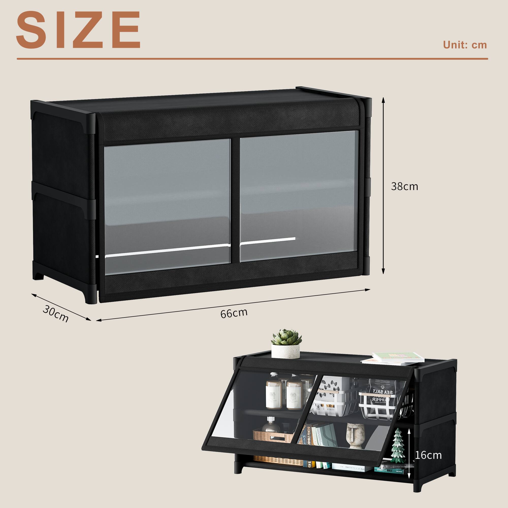 SIZE  
Unit: cm  
38cm  
30cm  
66cm  
16cm