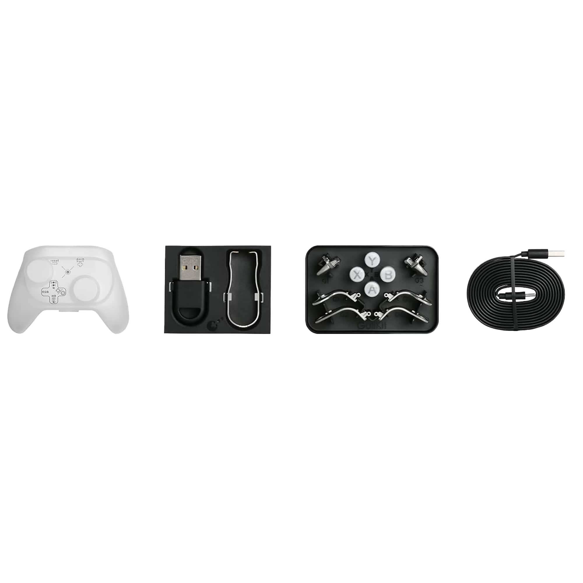 Alt View 5. Zen Pro - Max Wireless Gaming Controller for Nintendo Switch - Black.