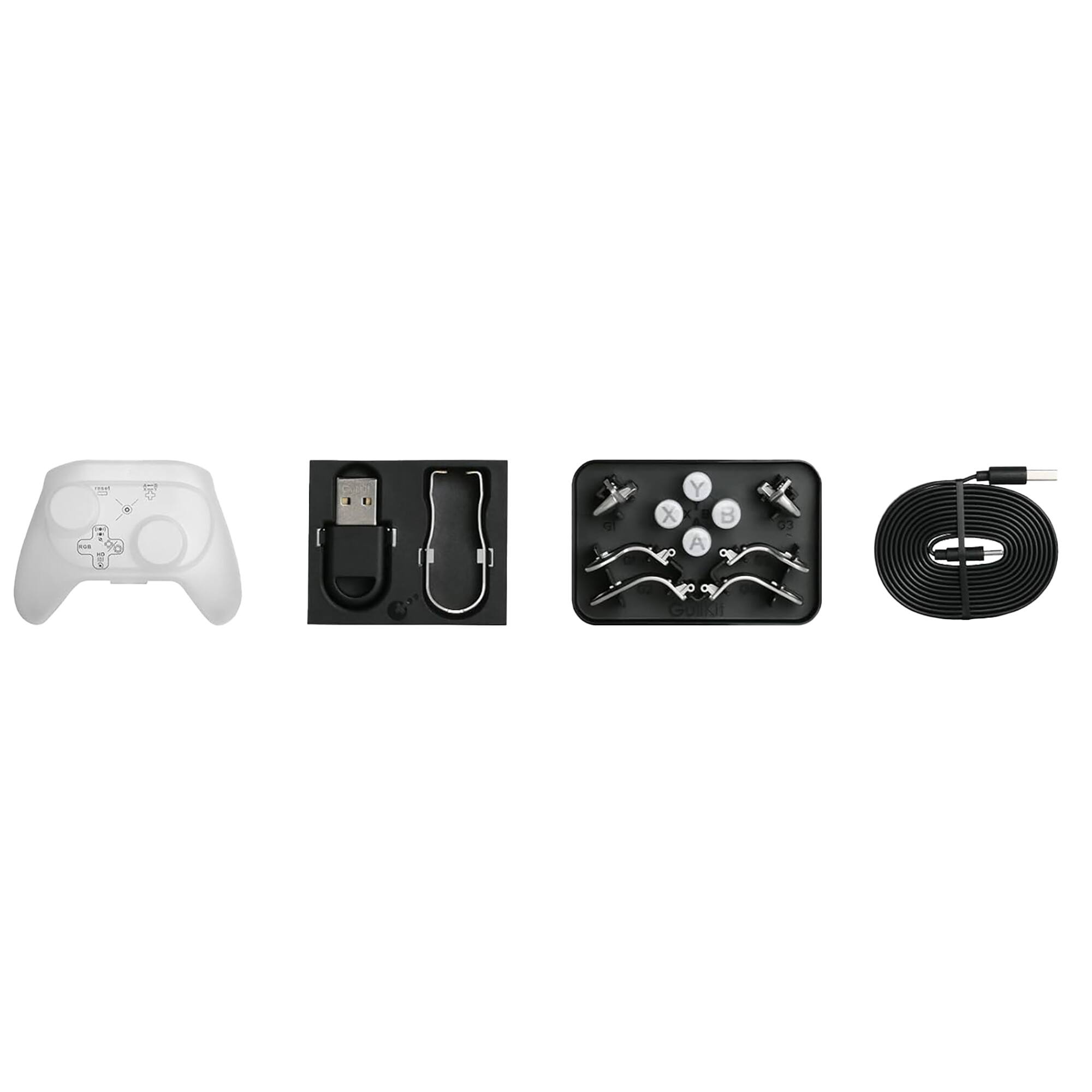 Alt View 5. Zen Pro - Max Wireless Gaming Controller for Nintendo Switch - Black.