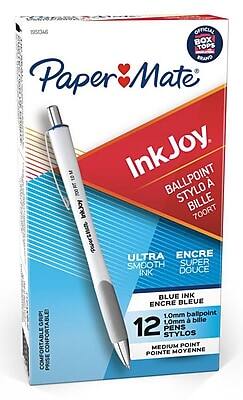 Paper Mate - InkJoy 700RT Retractable Ballpoint Pen, Medium Point, Blue Ink, Dozen (1951346)