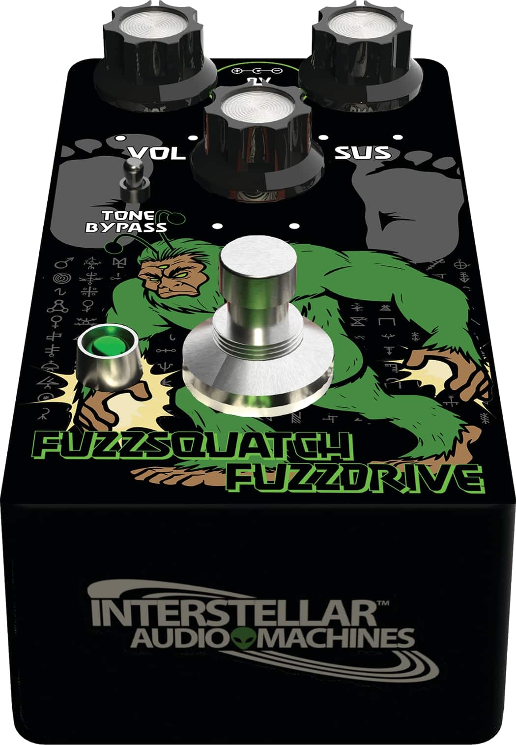 Interstellar Audio Machines - Fuzzsquatch Fuzzdrive Guitar Pedal