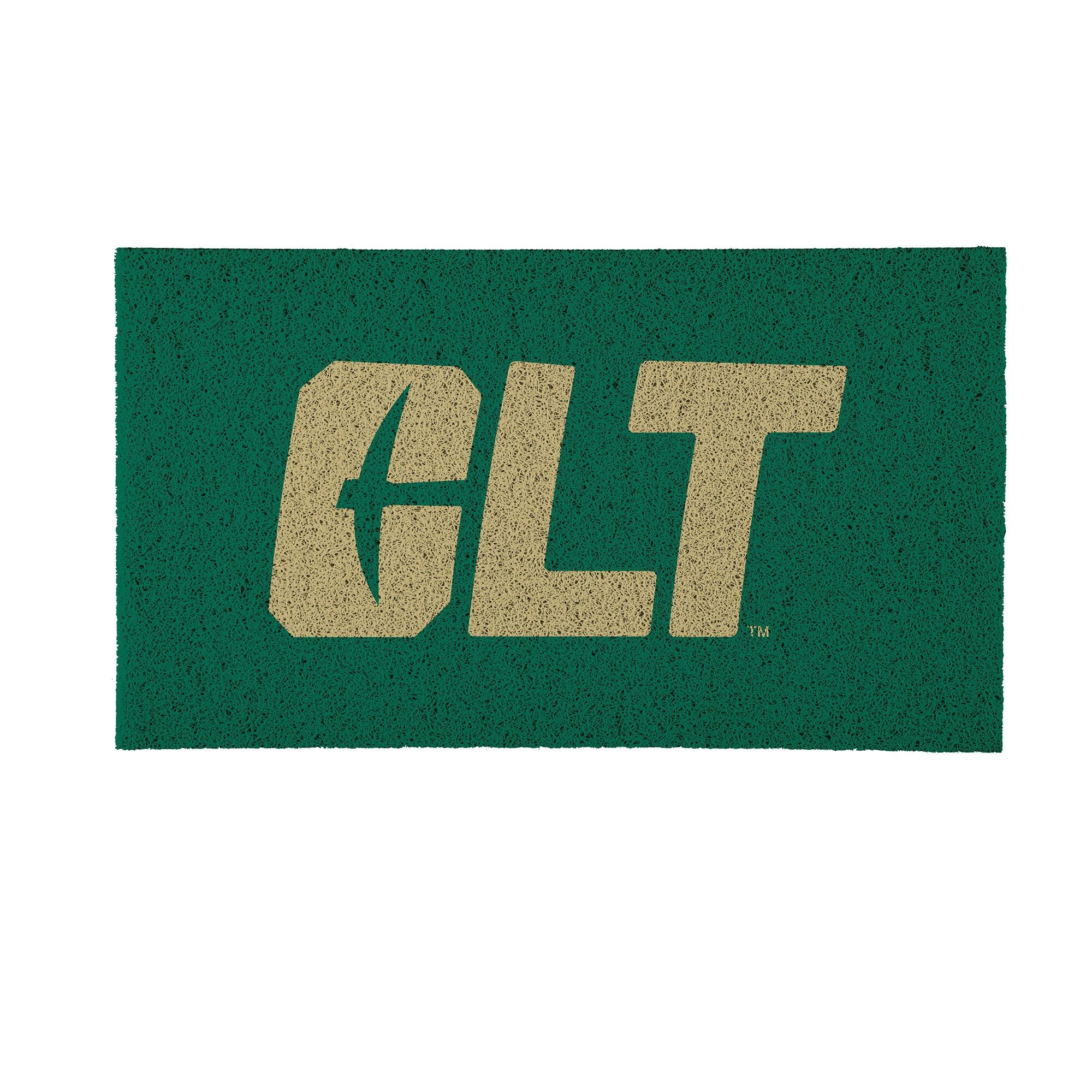 Front. Evergreen Enterprises - Charlotte 49ers 16" x 28" Full Color Indoor/Outdoor Logo Turf Mat - Multicolor.