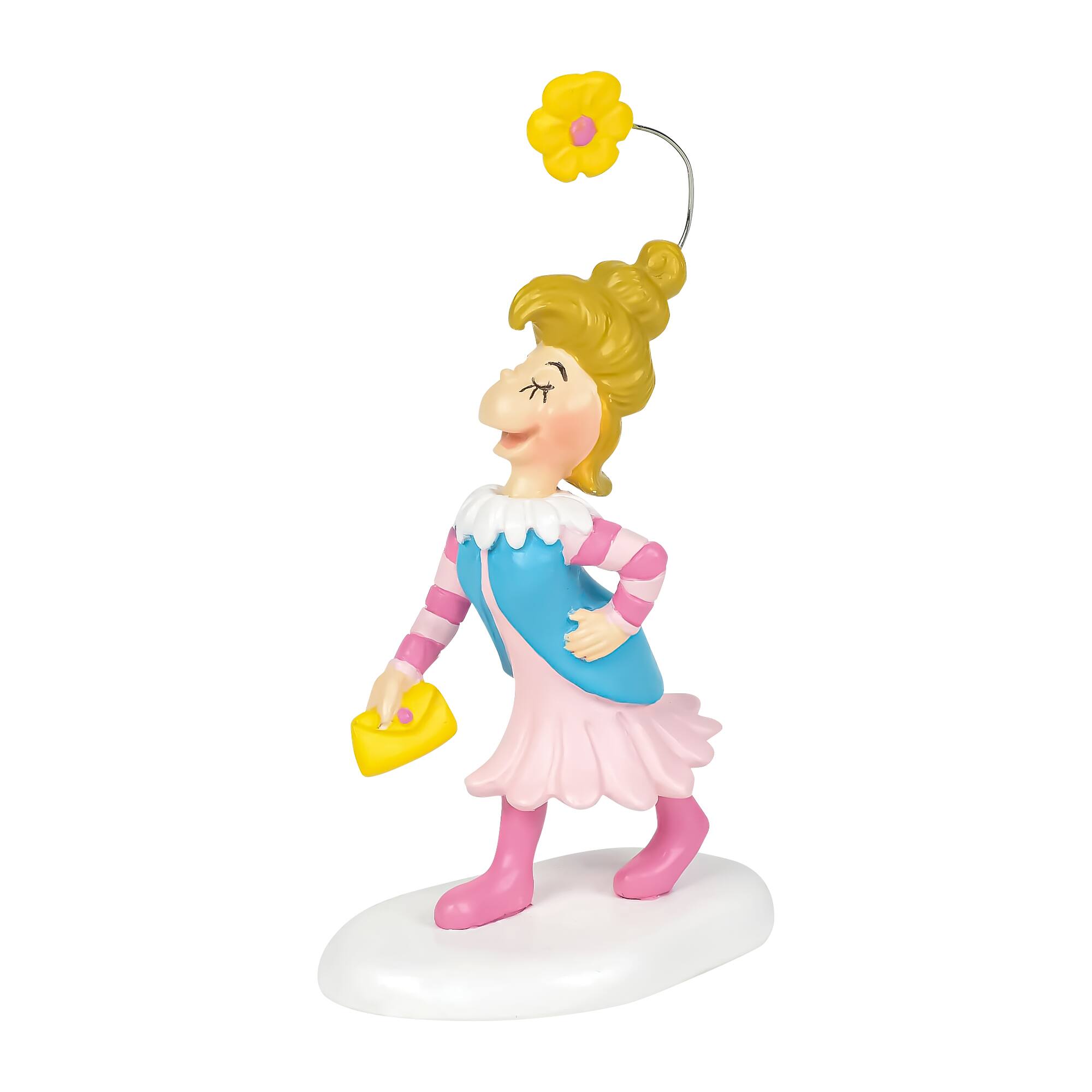 Front. Department 56 - Dept 56 Holiday Who Do Christmas Village Figurine - Pink.