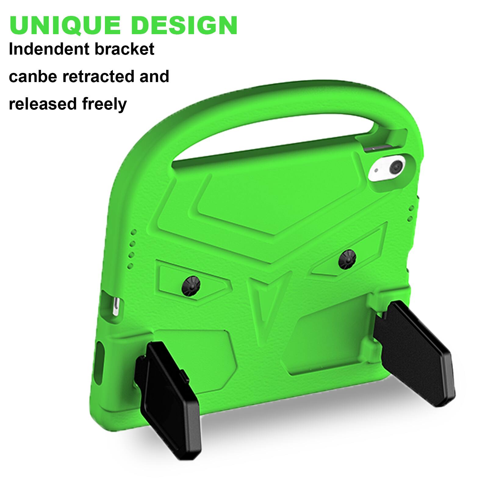 UNIQUE DESIGN  
Independent bracket can be retracted and released freely