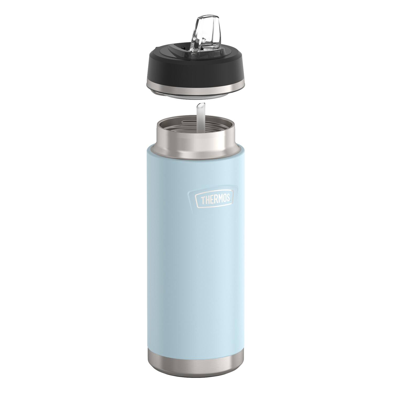 Alt View 8. Thermos - Thermos 32 oz. Icon Insulated Stainless Steel Water Bottle - Glacier - Glacier.