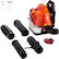 Alt View 5. VEVOR - Backpack Leaf Blower,79CC 2-Cycle Gas Leaf Blower with 3L Fuel Tank, 930CFM Air Volume 184MPH Speed, Ideal for Lawn Care - Black + Orange.