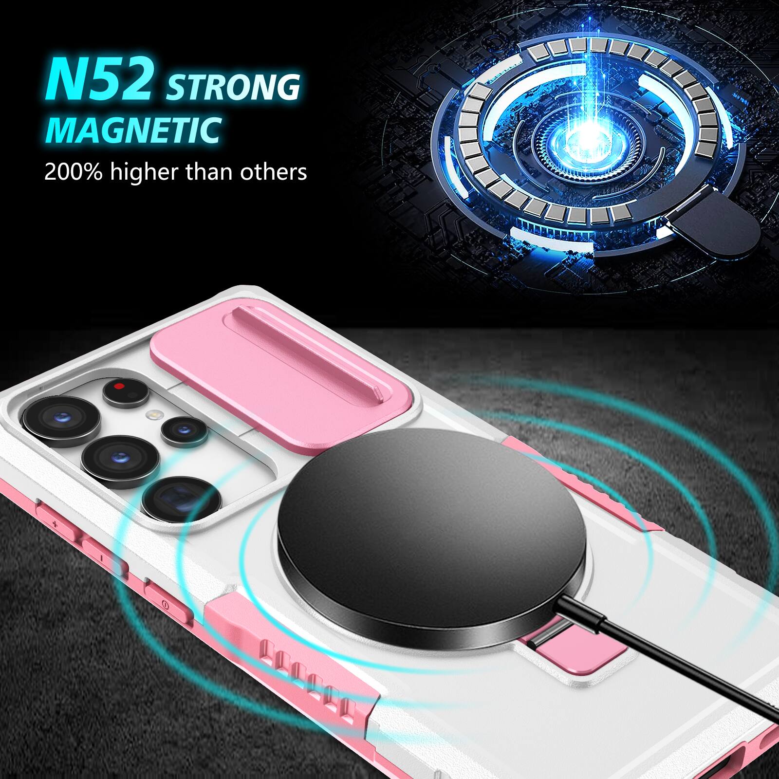 N52 STRONG MAGNETIC  
200% higher than others