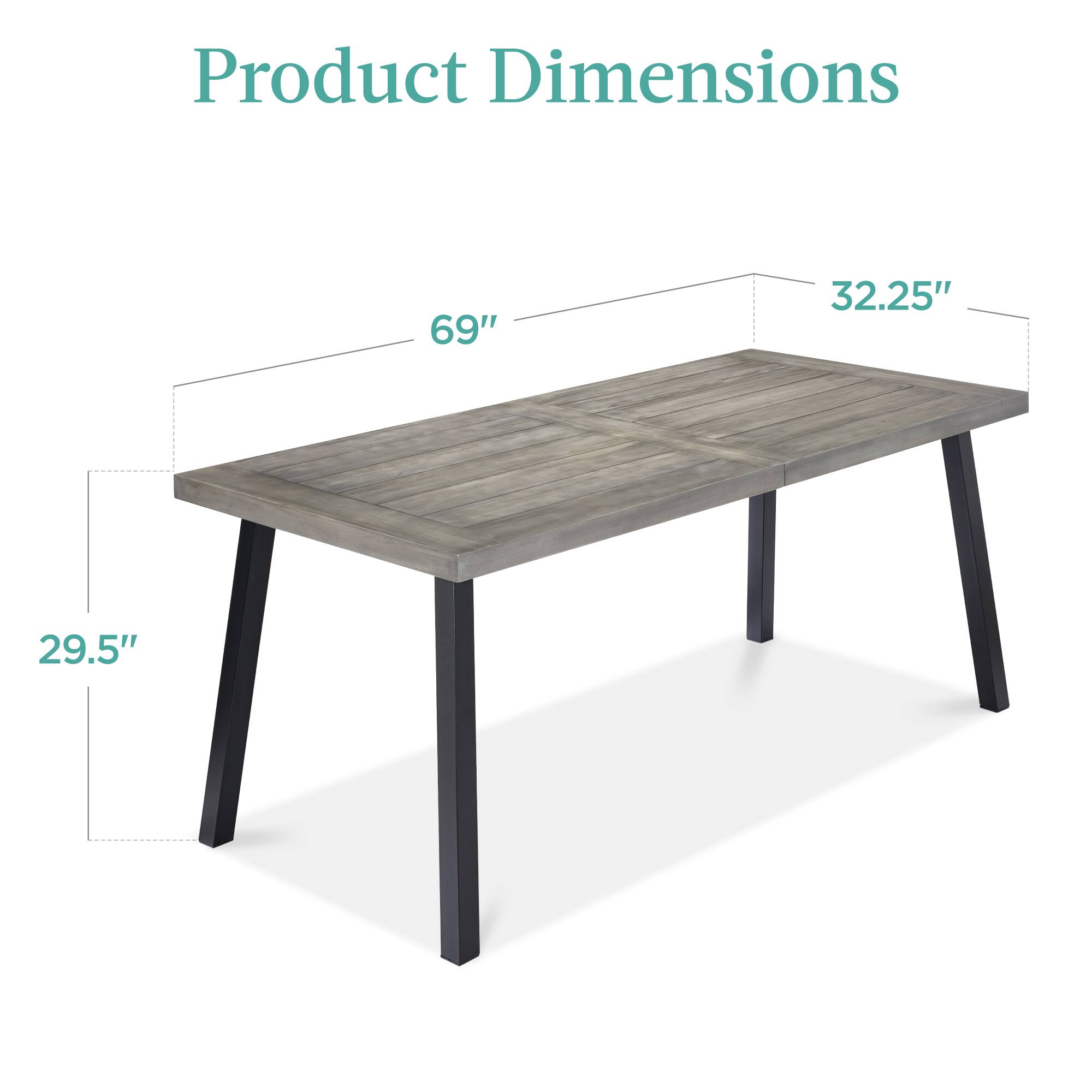 Product Dimensions

69" x 32.25" x 29.5"