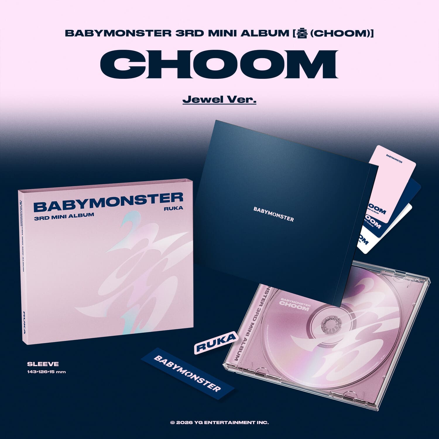 BABYMONSTER - Choom / Choom   - COMPACT DISCS [CD] price history on PriceWatchPro