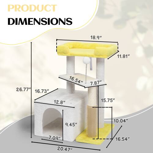 PRODUCT DIMENSIONS  
18.9" x 11.81" x 26.77" x 16.73" x 16.54" x 7.87" x 12.8" x 15.75" x 9.45" x 10.04" x 7.09" x 20.47" x 16.54"