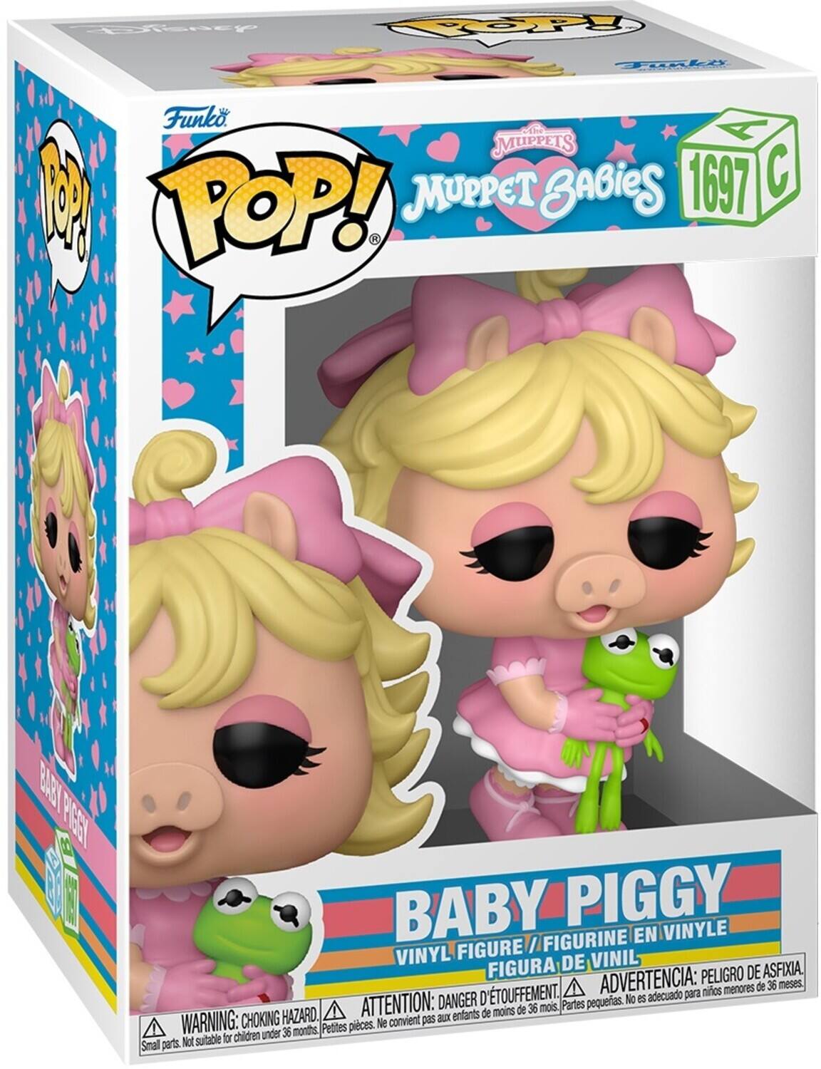 Funko POP! The Muppets Muppet Babies 1697 C

BABY PIGGY
VINYL FIGURE / FIGURINE EN VINYLE / FIGURA DE VINIL

WARNING: CHOKING HAZARD. Small parts. Not suitable for children under 36 months.