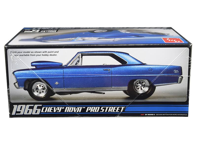 PXR Hulp Soish your model as shown with paint and IN eni available from your hobby dealer.

2 Tm 1966 CHEVY" NOVA PRO STREET AMT BY ROUND 2 SEE BOX BOTTOM FOR MORE INFORMATION

Finish your model as shown with paint and decals available from your hobby dealer.

1966 CHEVY NOVA PRO STREET

AMT BY ROUND 2 - SEE BOX BOTTOM FOR MORE INFORMATION