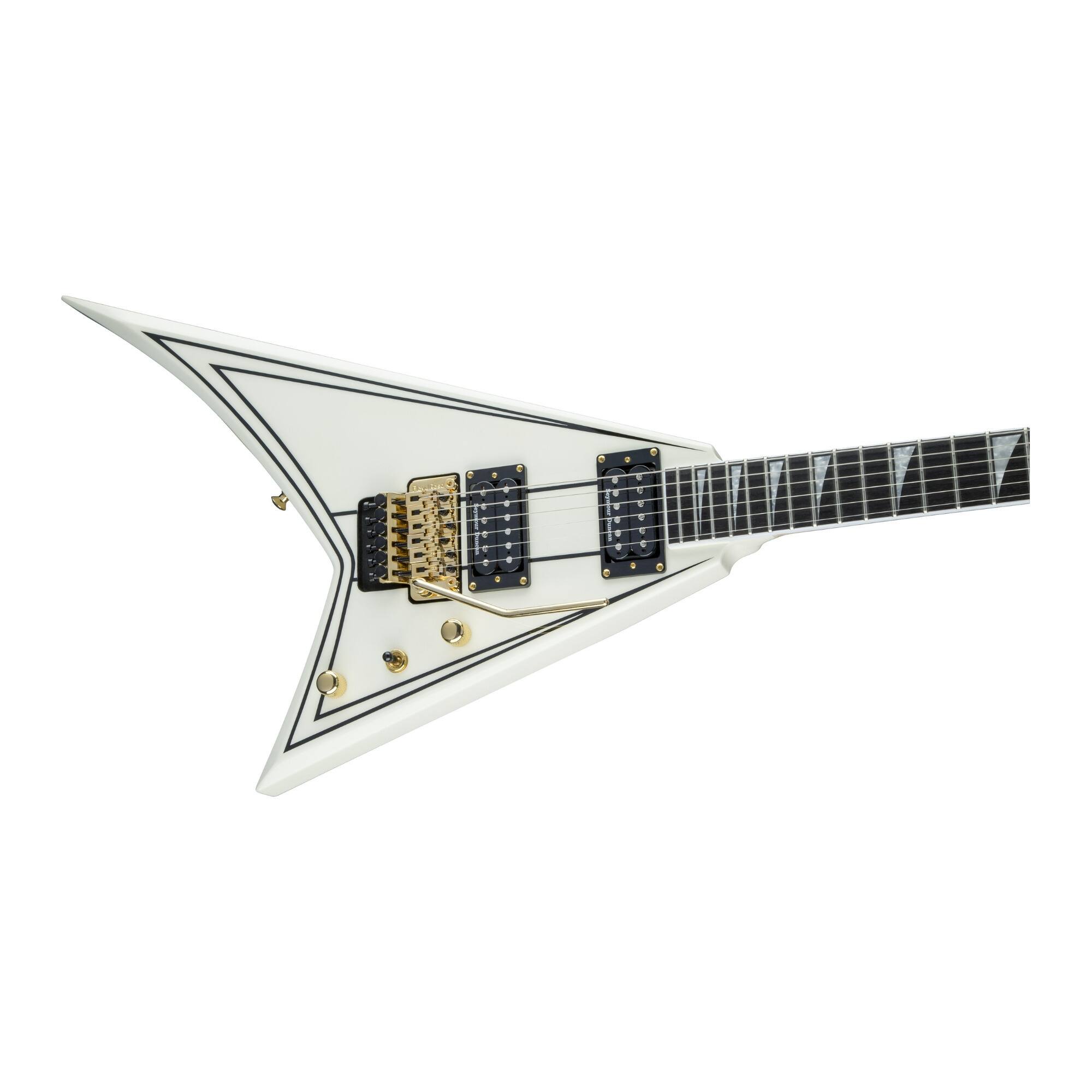 Angle. Jackson - Jackson Pro Series Rhoads RR3 6-String Electric Guitar (Right-Handed, White).