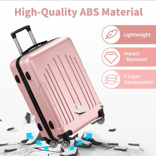 High-Quality ABS Material  
Lightweight  
Impact-Resistant  
3-Layer Construction