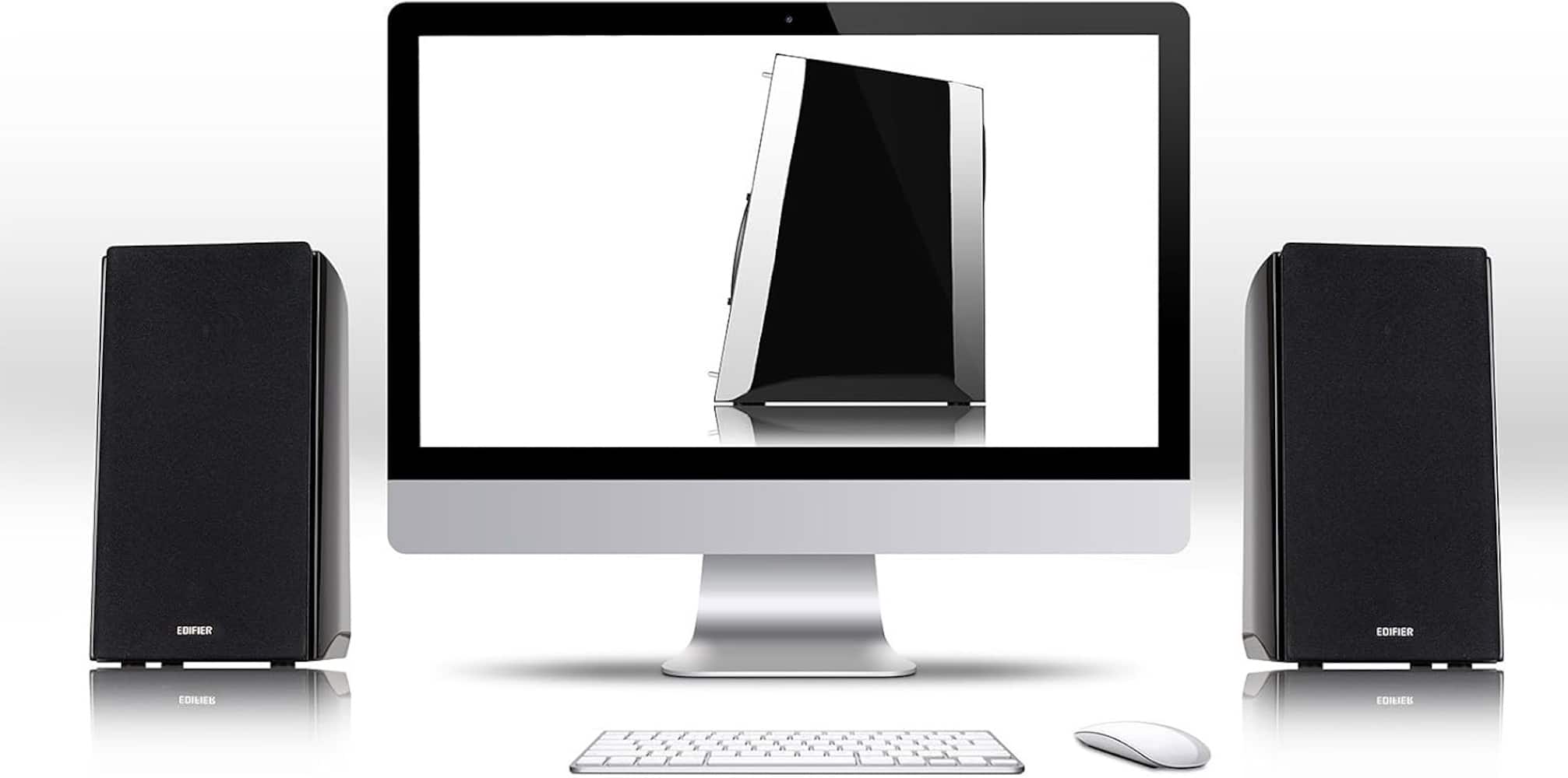 The text on the image reads "Edifier Edifier Edifier Edifier." This is a repetition of the same word, and it is not a proper sentence or phrase.