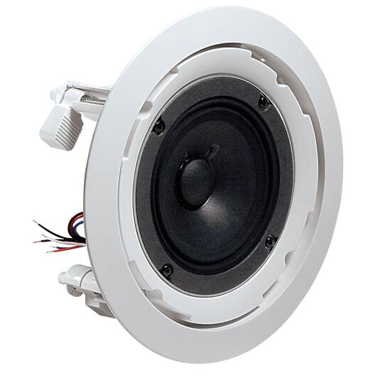 Angle. JBL - JBL 8124 | 4-inch, Full-range, In-Ceiling Loudspeaker - White.