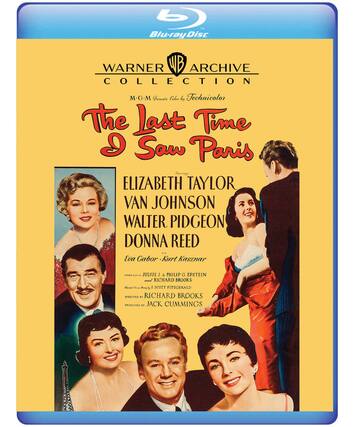 Front. The Last Time I Saw Paris - BluRay.