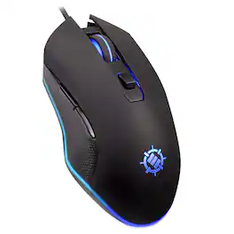 ENHANCE - Infiltrate Gaming Mouse - Multi-Color LED Lighting with 4 DPI Levels - Wired - Black