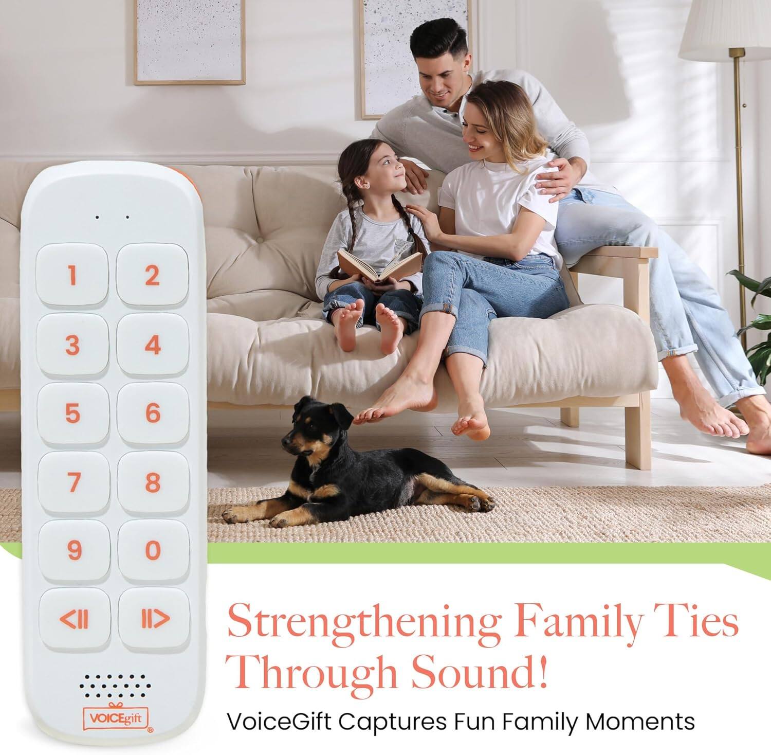 1 2 3 4 5 6 7 8 9 0 => Strengthening Family Ties Through Sound!  
VOICEgift VoiceGift Captures Fun Family Moments