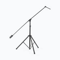 Front. On Stage Stands - On-Stage SB9600 Tripod Studio Boom Microphone Stand - Black.