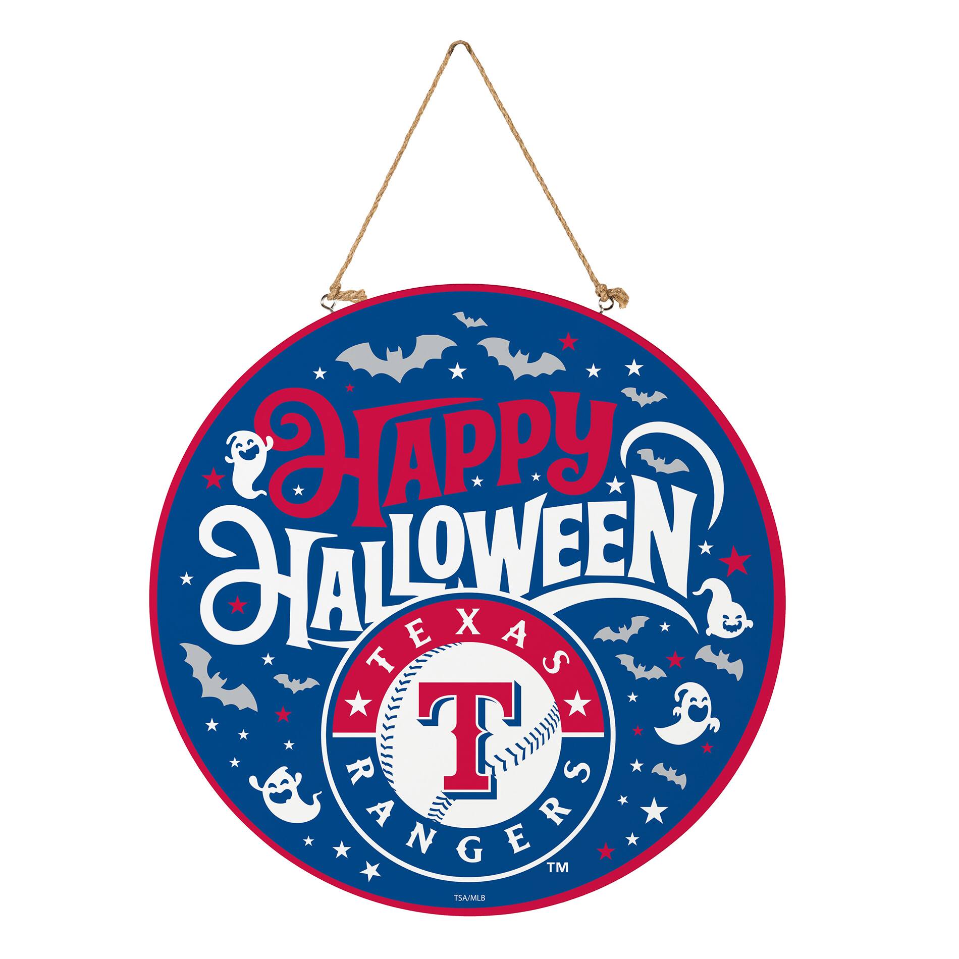 Happy Halloween  
Texas Rangers  
TSA/MLB