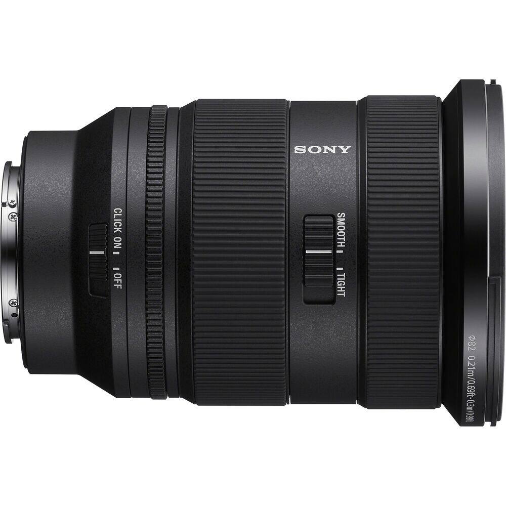 SONY  
CLICK ON / OFF  
SMOOTH - TIGHT  
Φ82 0.21m/0.69ft - 0.3m/1.99ft