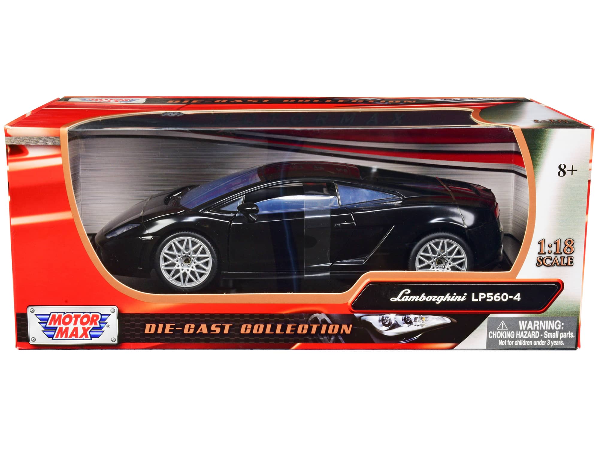 Lamborghini LP 560-4 Black 1/18 Diecast Car Model by Motormax price history on PriceWatchPro