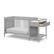 Alt View 12. Graco - Fable 4-in-1 Convertible Crib and Changer - Pebble Gray.