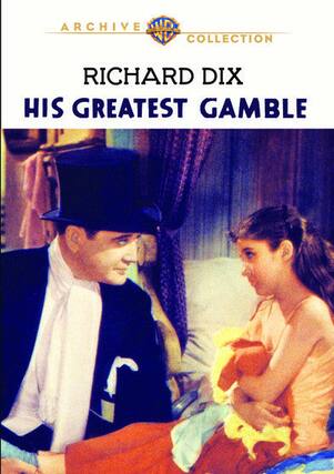 Front. His Greatest Gamble - DVD.